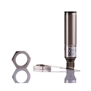 SICK Energetic Photoelectric Sensor Barrel Sensor 3 mm to 200 mm Detection Range NPN Output IP67 VTE18-4N2240