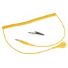 RS PRO ESD Grounding Cord 1.8m Coil Cord with 1 MΩ Resistor for Electrostatic Discharge Control 552-898