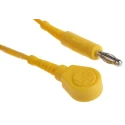 RS PRO ESD Grounding Cord 1.8m Coil Cord with 1 MΩ Resistor for Electrostatic Discharge Control 552-898
