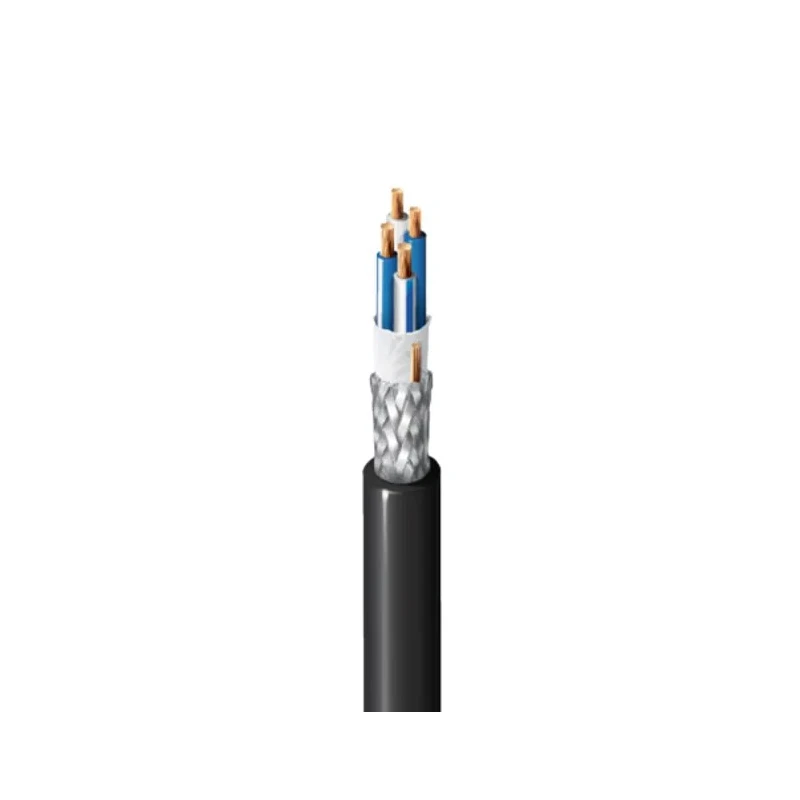 Belden Audio Cable 4 Core Screened 2.92 mm OD 152 m Black 1804A J5C500