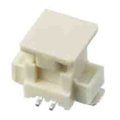 Molex 53398 Series Vertical Surface PCB Header, 2 Contacts, 1.25 mm Pitch, 1 Row, Shrouded 533980267