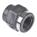 Georg Fischer Plastic Pipe Fitting Straight Push-in Socket 1/2 in 721911006