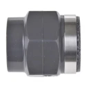 Georg Fischer Plastic Pipe Fitting Straight Push-in Socket 1/2 in 721911006