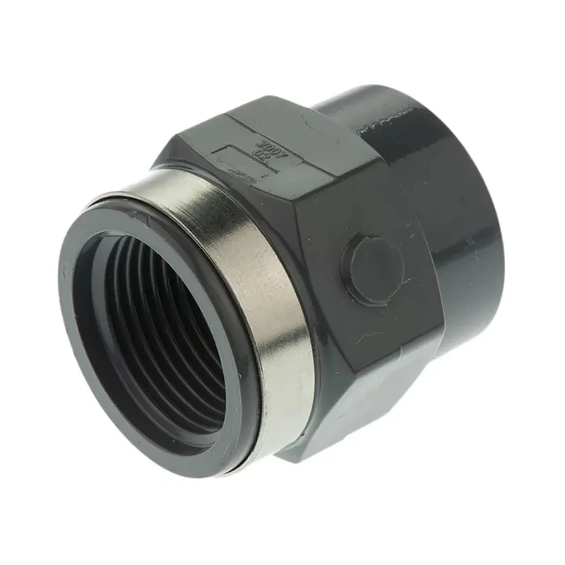 Georg Fischer Plastic Pipe Fitting Straight Push-in Socket 3/4 in 40mm 721911007