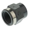 Georg Fischer Plastic Pipe Fitting Straight Push-in Socket 3/4 in 40mm 721911007