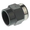 Georg Fischer Plastic Pipe Fitting Straight Push-in Socket 3/4 in 40mm 721911007