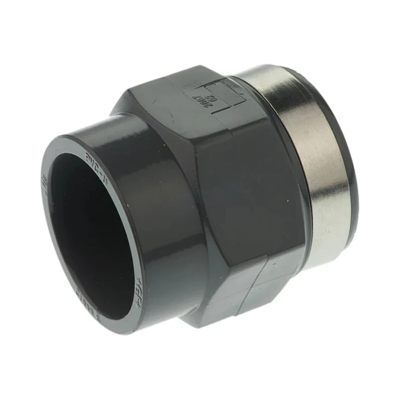 Georg Fischer Plastic Pipe Fitting Straight Push-in Socket 3/4 in 40mm 721911007