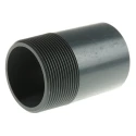 Georg Fischer Plastic Pipe Fitting Straight Threaded R Nipple 2 in 721913911
