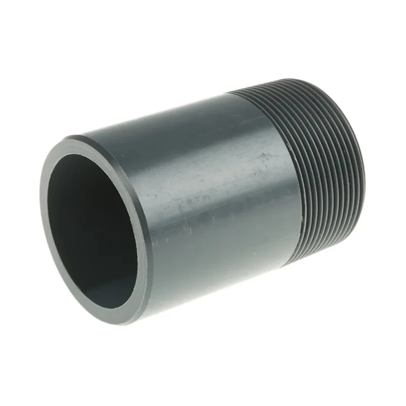 Georg Fischer Plastic Pipe Fitting Straight Threaded R Nipple 2 in 721913911