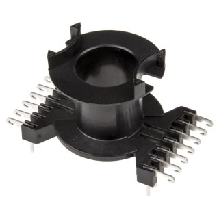 TDK Coil Former for use with PM 50/39 Core Fibreglass Reinforced PolyTerephthalate 65.5mm x 38.5mm x 43.7mm B65647B1014T001