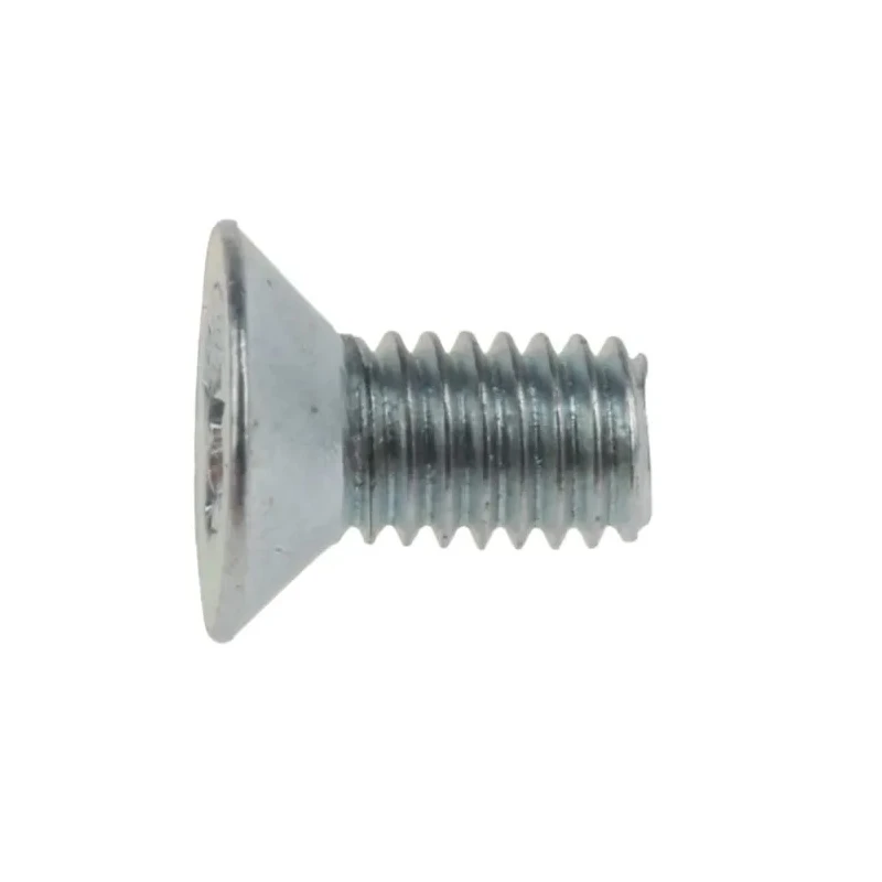 RS PRO Pozidriv Countersunk Steel Machine Screw 6 mm M3 553-396