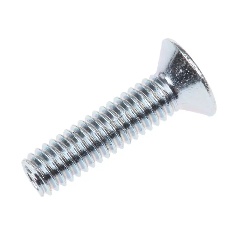 RS PRO Pozidriv Countersunk Steel Machine Screw M4 Thread 16 mm Length 553-431