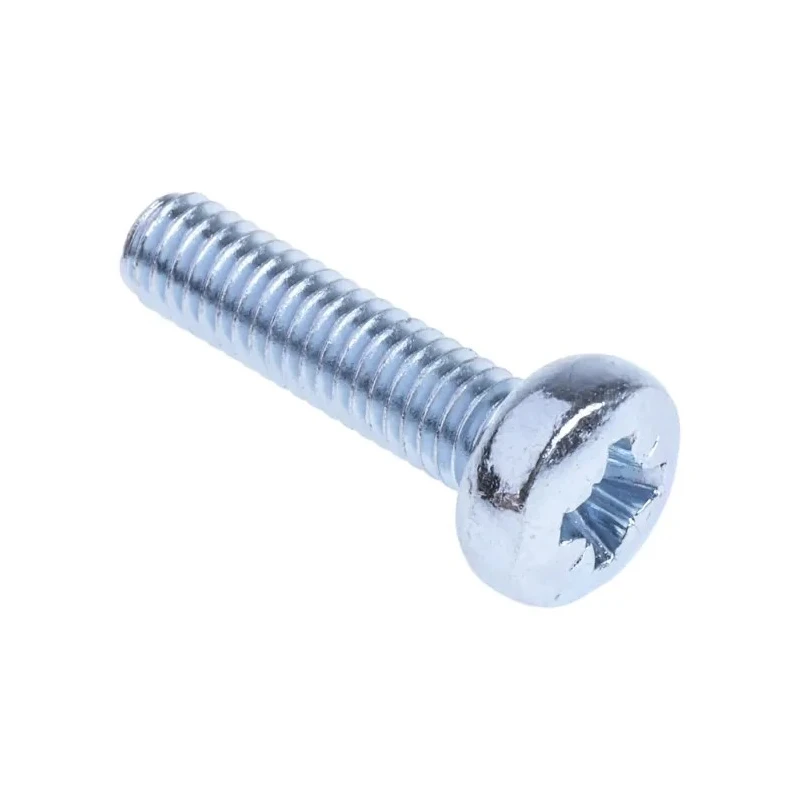 RS PRO Pozidriv Pan Steel Machine Screw 16 mm M4 553-554