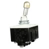 Honeywell Technologies Toggle Switch, Bushing Mount, On-Off-On, 4PDT, Screw Terminal, 28 V dc, 125 V ac 4TL1-1D