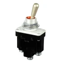 Honeywell Technologies Toggle Switch, Bushing Mount, On-On, SPDT, Screw Terminal, 28 V DC, 125 V AC, 20 A Current 1TL11-3