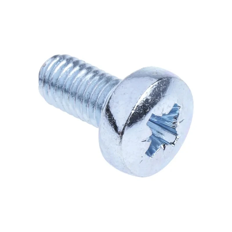 RS PRO Pozidriv Pan Steel Machine Screw 10 mm M5 553-605