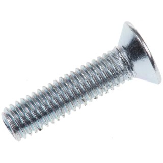 RS PRO Pozidriv Countersunk Steel Machine Screw M5 x 20mm Passivated Zinc Plated 553-481