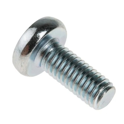 RS PRO Pozidriv Pan Steel Machine Screw 12 mm M5 553-611