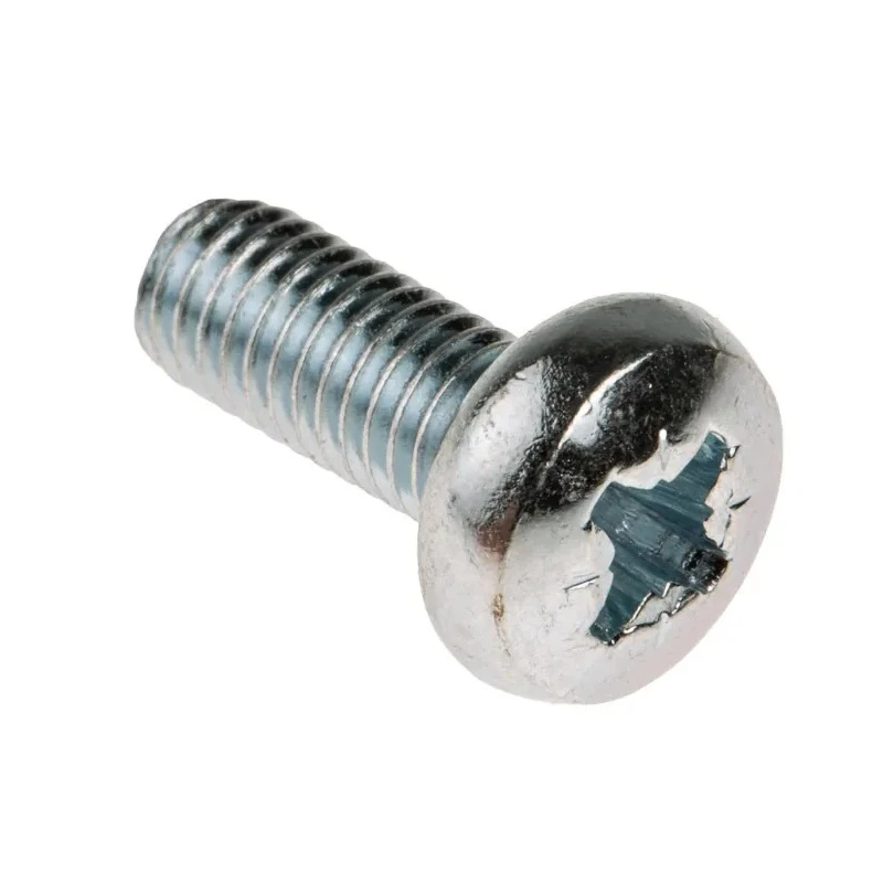 RS PRO Pozidriv Pan Steel Machine Screw 12 mm M5 553-611