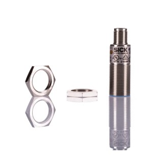 SICK Threaded Barrel Ultrasonic Proximity Sensor M18 350 mm 0/10 V Metal Housing UM18-212127111