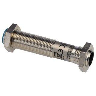 SICK Threaded Barrel Ultrasonic Proximity Sensor UM, M12 Thread Size, 150 mm Detection Range, 4 to 20 mA UM12-1172261