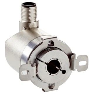 SICK AHS/AHM36 Series Absolute Encoder 32V, 4096 ppr, SSI Signal, Blind Hollow Shaft 10 mm AHM36