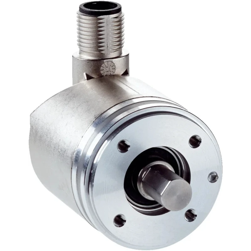 SICK AHS/AHM36 Series Absolute Encoder 32V, 4096 ppr, SSI Signal, Solid Type, 6 mm Shaft AHM36
