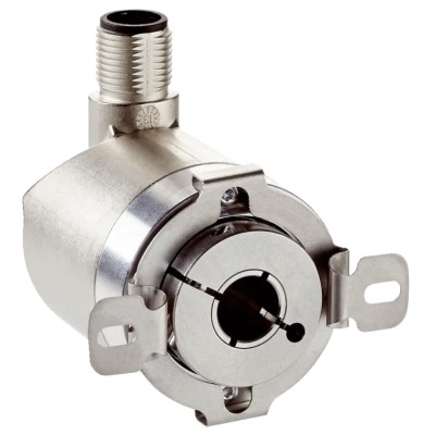 SICK AHS/AHM36 Series Absolute Encoder 32V Maximum 4096ppr SSI Signal Blind Hollow Shaft 10mm Diameter AHM36