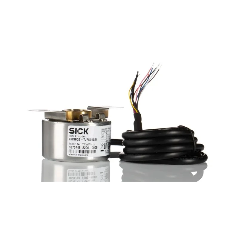 SICK DBS60 Core Series Incremental Encoder Hollow Shaft 15.87 mm Diameter TTL HTL Signal 30V 1024 PPR DBS60