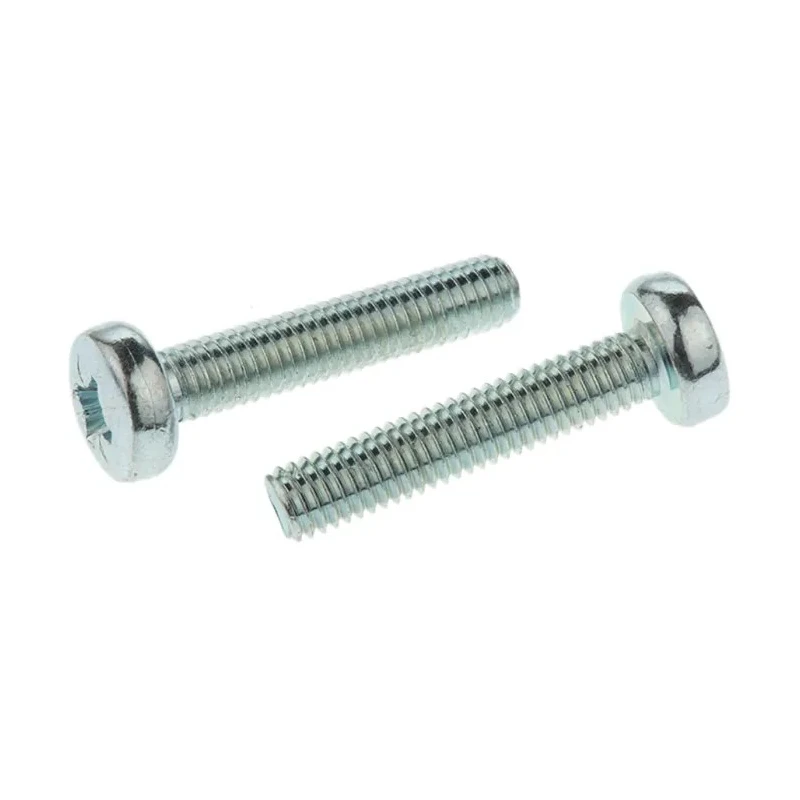 RS PRO Pozidriv Pan Steel Machine Screw 25 mm M5 553-649