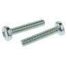 RS PRO Pozidriv Pan Steel Machine Screw 25 mm M5 553-649