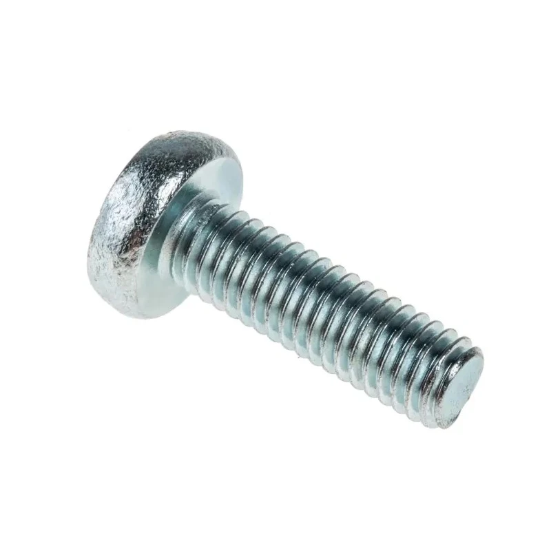 RS PRO Pozidriv Pan Steel Machine Screw M6 Thread Length 20 mm Passivated Zinc Plated 553-699