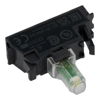 Schneider Electric Harmony XB Series Light Block 230V White LED Light ZBVM15