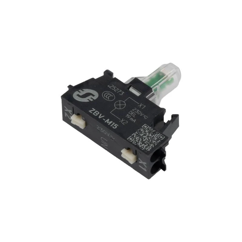 Schneider Electric Harmony XB Series Light Block 230V White LED Light ZBVM15
