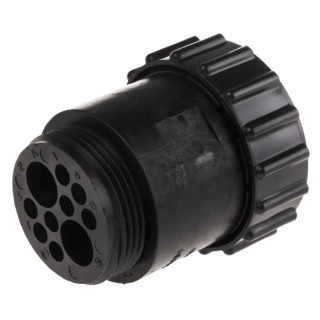 TE Connectivity Circular Connector 10 Contacts Cable Standard Plug Male CPC Series 213906-1