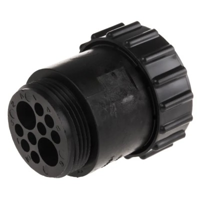 TE Connectivity Circular Connector 10 Contacts Cable Standard Plug Male CPC Series 213906-1
