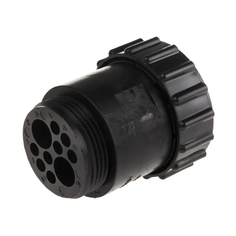 TE Connectivity Circular Connector 10 Contacts Cable Standard Plug Male CPC Series 213906-1