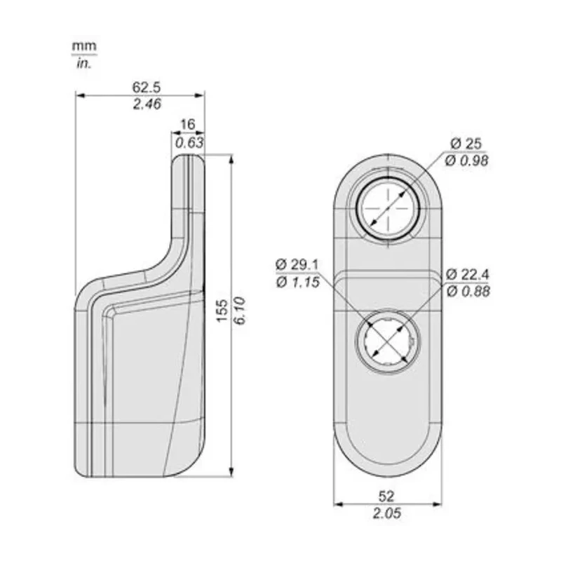 Schneider Electric Harmony XB Series Light Block 12V White LED Screw Clamp Terminal ZBVJ15