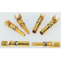 TE Connectivity Male Crimp Circular Connector Contact 16 AWG, Wire Size 10, 8 AWG, 600V, 50A Current, Copper 213841-3