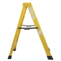 RS PRO Fibreglass 4 Steps Step Ladder 1m Platform Height, Aluminium Rungs, EN 131 Compliant, Load Capacity 150kg 553-838
