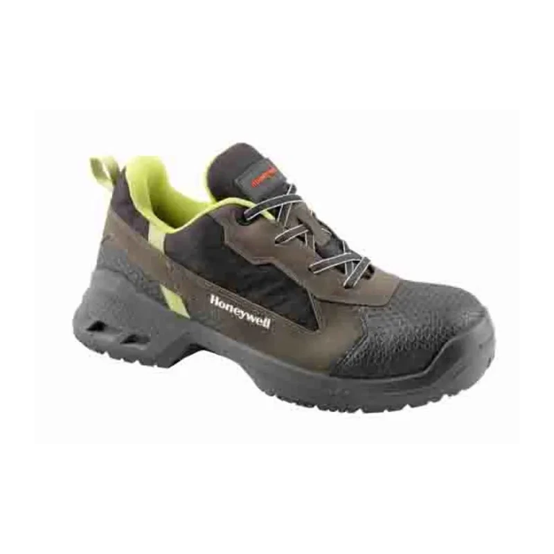 Honeywell Safety Sprint Unisex Composite Toe Safety Shoes Lace Up Black Brown Green EU 44 UK 10 6246163-44/7