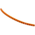 HellermannTyton Pre-Printed Slide-On Cable Marker Black Legend "3" for 1-3 mm Cable Diameter, PVC Material 901-10347