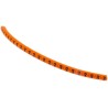 HellermannTyton Pre-Printed Slide-On Cable Marker Black Legend "3" for 1-3 mm Cable Diameter, PVC Material 901-10347
