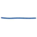 HellermannTyton Helagrip Slide-On Cable Marker, Pre-Printed Legend "6", White on Blue, 1 to 3 mm Cable Diameter 901-10350