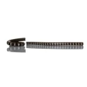 HellermannTyton Helagrip Slide-On Pre-Printed Cable Marker White Legend, 1 mm to 3 mm Cable Diameter, PVC 901-10345