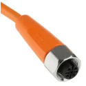 ifm electronic Female 4 Way M12 to Unterminated Free End Sensor Actuator Cable 10m Voltage 250, 300V AC EVT002