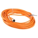 ifm electronic Female 4 Way M12 to Unterminated Free End Sensor Actuator Cable 10m Voltage 250, 300V AC EVT002