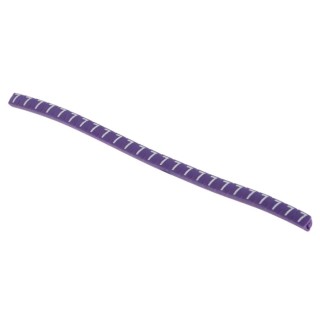 HellermannTyton Helagrip Slide-On Cable Marker, Pre-printed Legend "7", White on Violet, 1 to 3 mm Cable Diameter, 901-10351