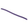 HellermannTyton Helagrip Slide-On Cable Marker, Pre-printed Legend "7", White on Violet, 1 to 3 mm Cable Diameter, 901-10351