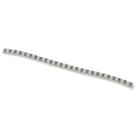 HellermannTyton Helagrip Pre-Printed Slide-On Cable Marker, Black Legend "9", White Marker, 1 mm to 3 mm Cable 901-10353